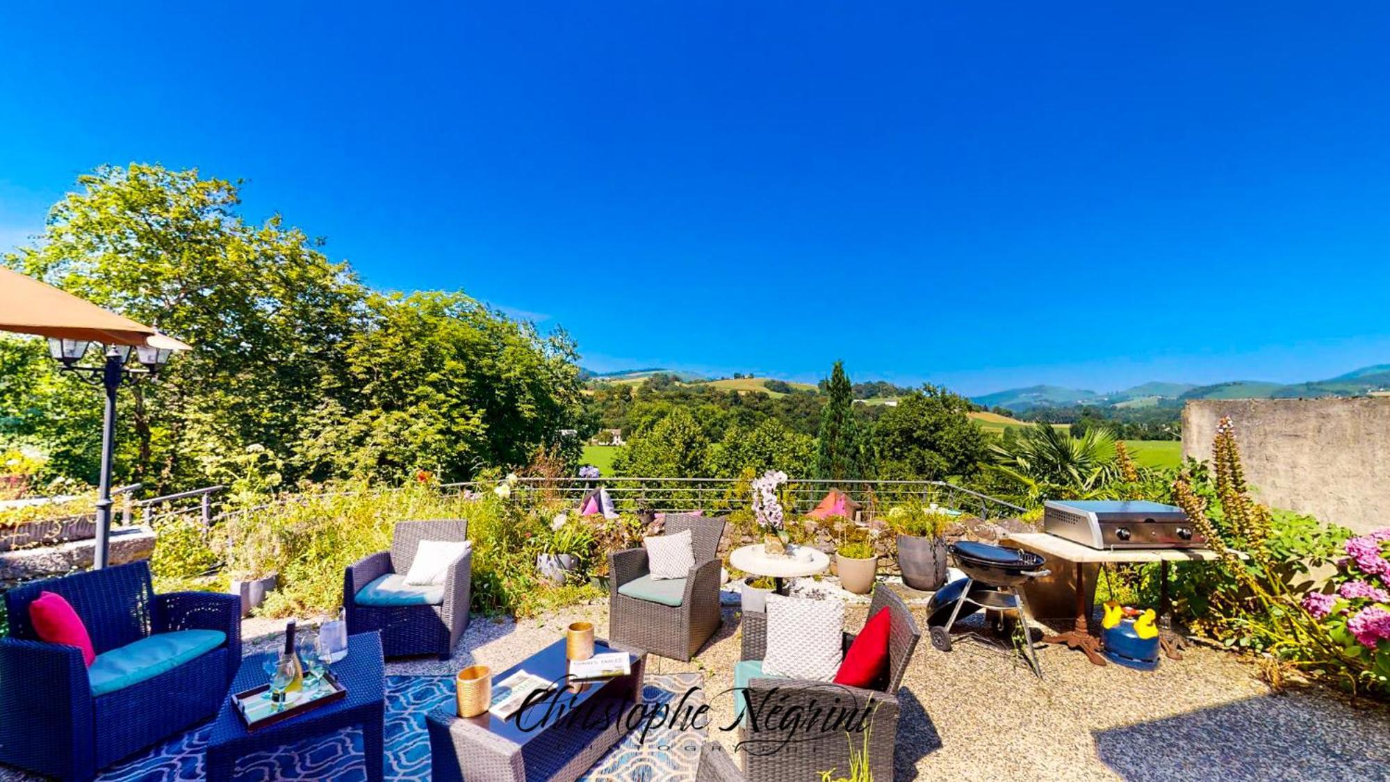 Chateau Porthos Tranquillite Des Pyrenees Lanne-en-Baretous Bagian luar foto